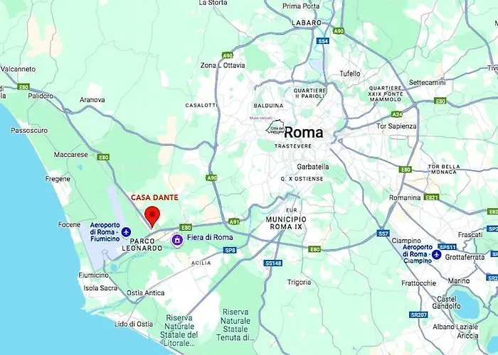 Casa Dantemini Casa Fiera Di Piana Del Solerm Fiumicino Apartment *